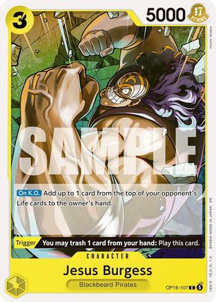Jesus Burgess OP16-107 Common The Time of Battle