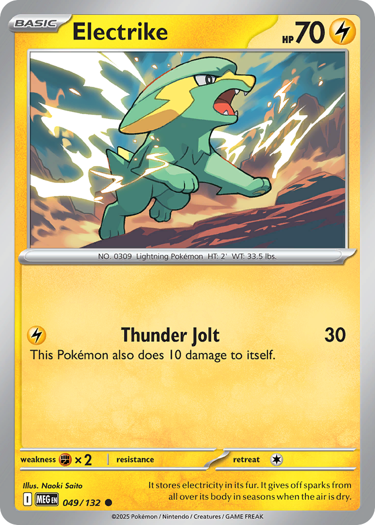 Electrike 049/132 Common Mega Evolution