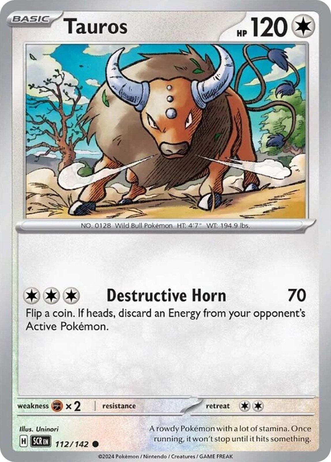 Tauros 112/142 Common Stellar Crown