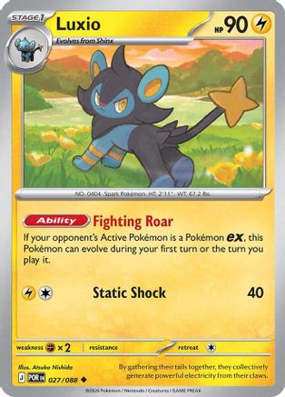 Luxio 027/088 Uncommon Perfect Order