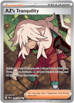 AZ's Tranquility 106/086 Ultra Rare ME04: Chaos Rising