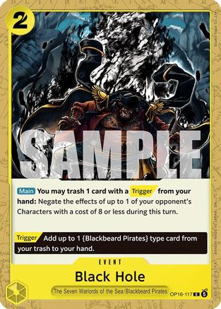 Black Hole OP16-117 Common The Time of Battle