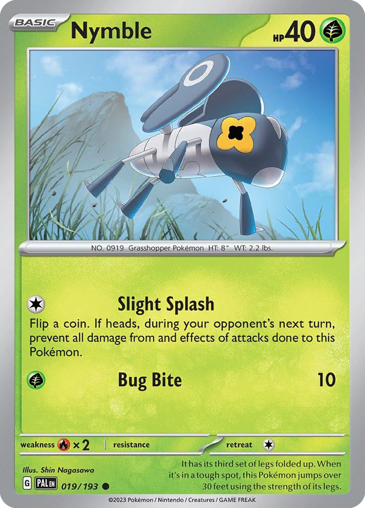 Nymble 019/193 Common Paldea Evolved