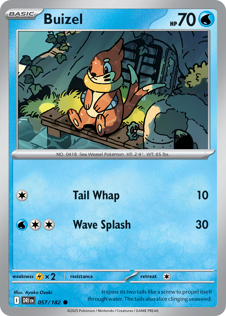 Buizel 057/182 Common Destined Rivals