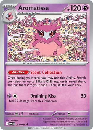 Aromatisse 036/088 Uncommon Perfect Order Reverse Holo