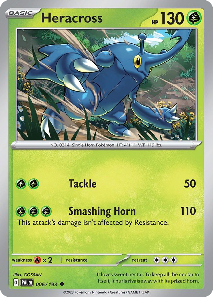 Heracross 006/193 Uncommon Paldea Evolved