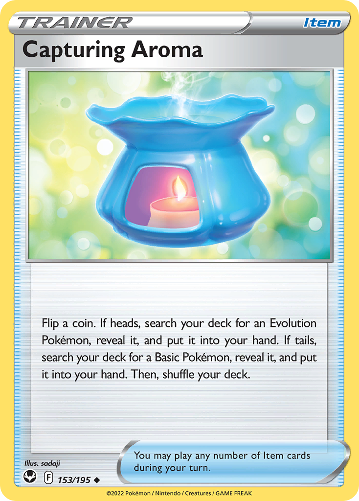 Capturing Aroma 153/195 Uncommon Silver Tempest Reverse Holo