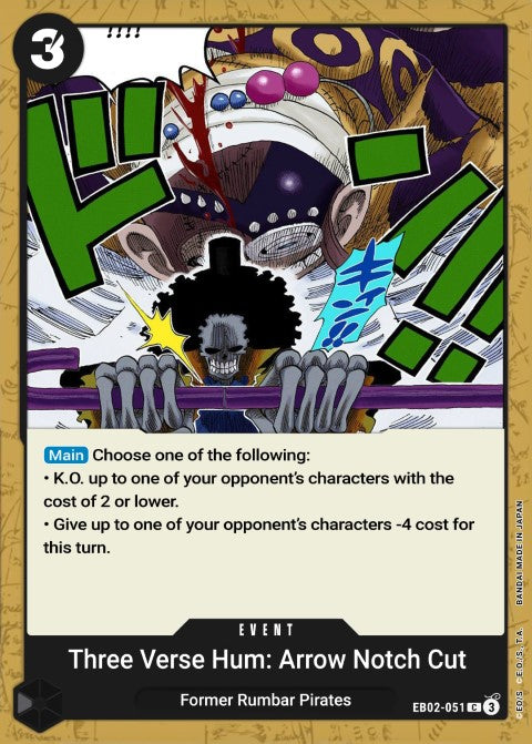 Three-Pace Hum Soul Notch Slash EB02-051