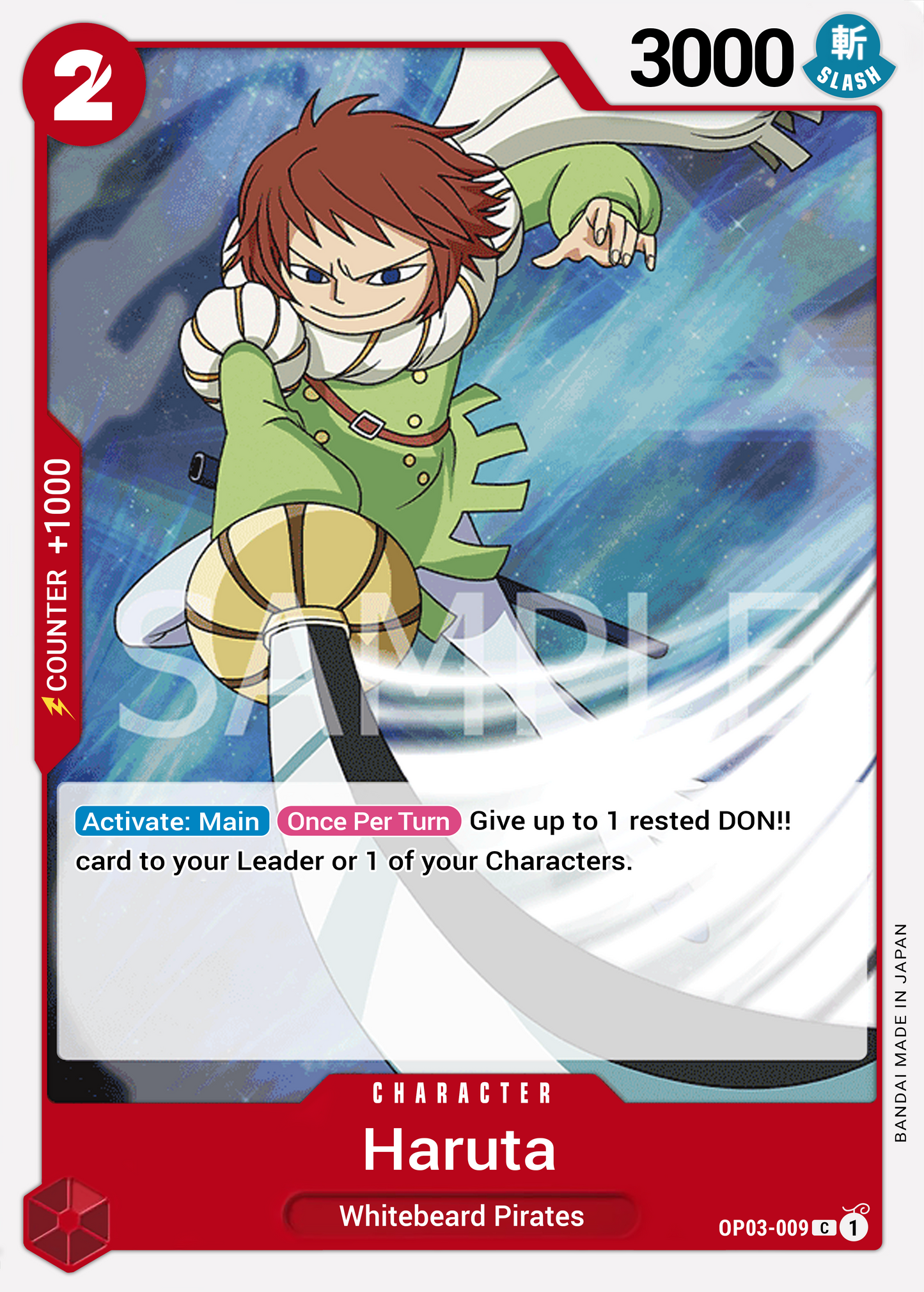 Haruta OP03-009