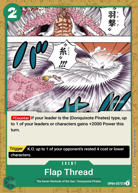 Flapping Thread OP04-037