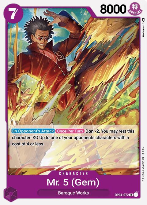 Mr.5(Gem) OP04-072
