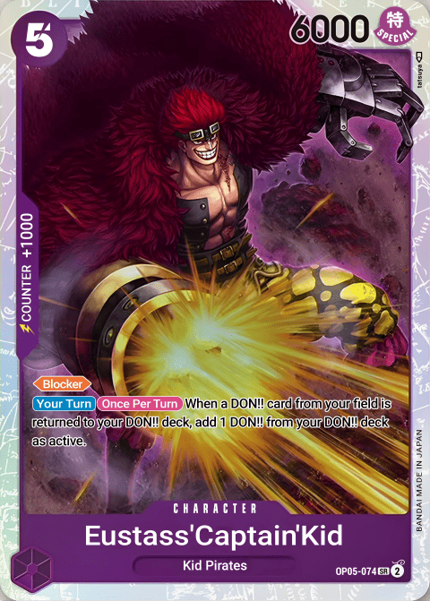 Eustass"Captain"Kid OP05-074