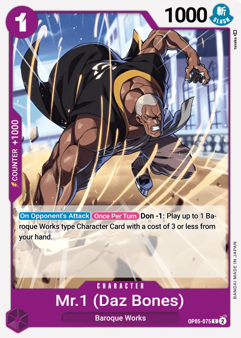 Mr. 1 (Daz.Bonez) OP05-075