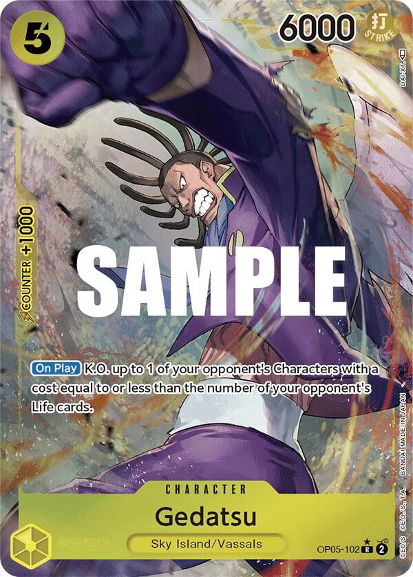 Gedatsu (Alternate Art)-OP05-102