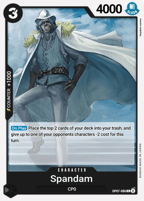 Spandam OP07-086