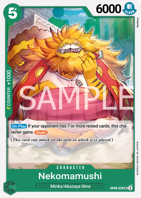 Nekomamushi OP08-028