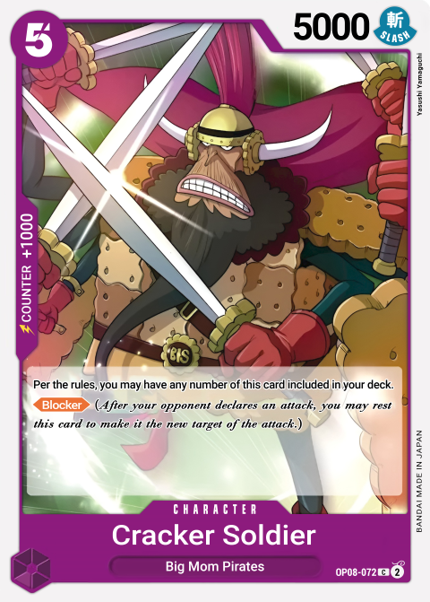 Biscuit Warrior OP08-072
