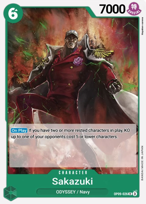 Sakazuki OP09-026