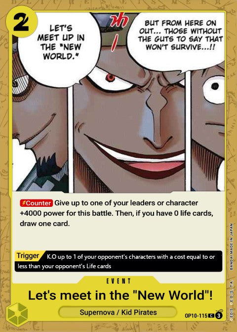 Let's Meet Again in the New World OP10-115