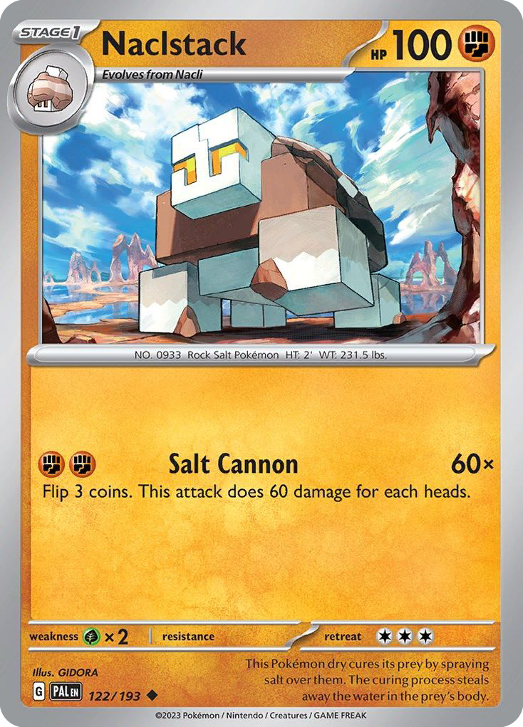 Naclstack 122/193 Uncommon Paldea Evolved