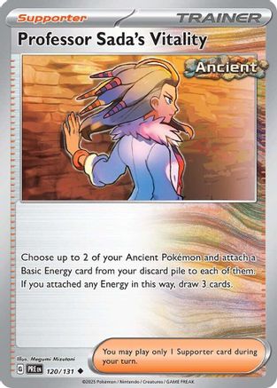 Professor Sada's Vitality 120/131 Uncommon Prismatic Evolutions