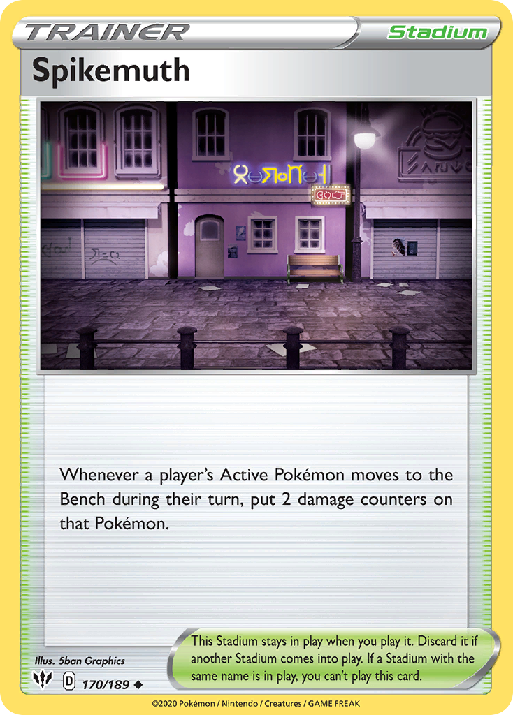 Spikemuth 170/189 Uncommon Darkness Ablaze