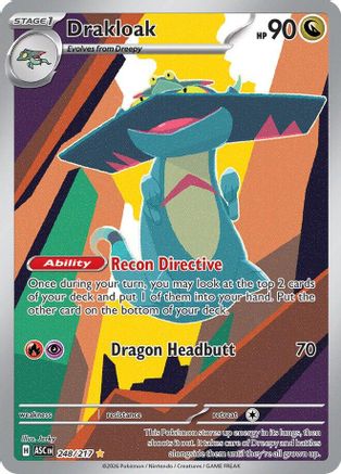 Drakloak 248/217 Illustration Rare Ascended Heroes