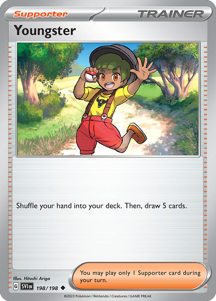 Youngster 198/198 Uncommon Scarlet & Violet