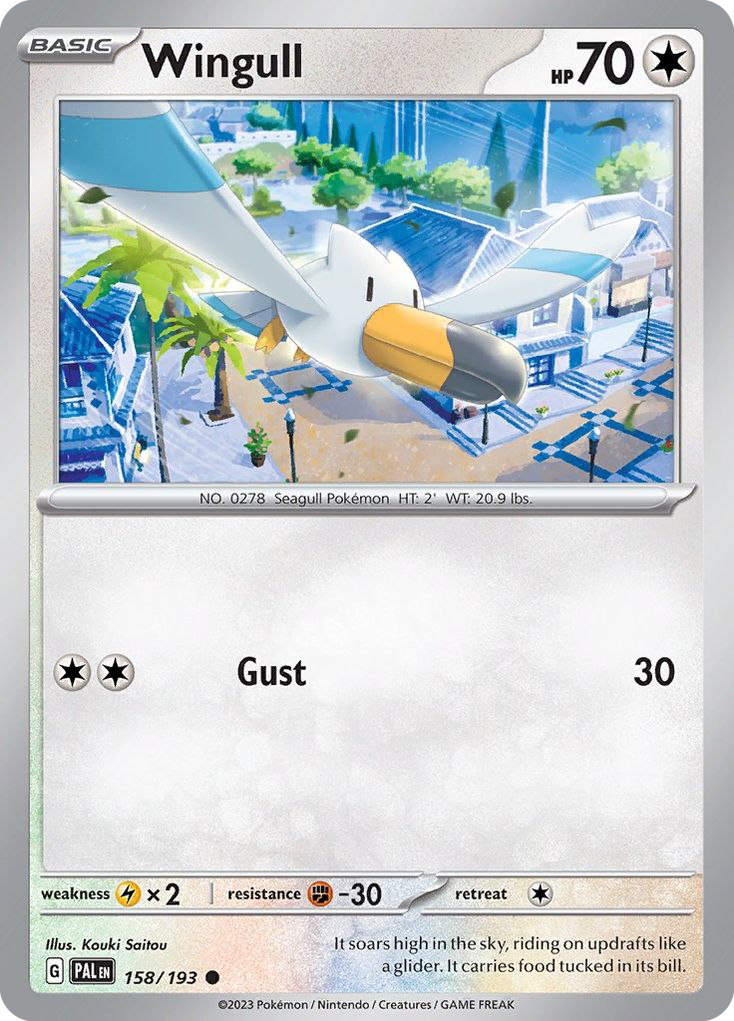 Wingull 158/193 Common Paldea Evolved