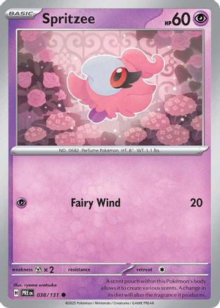 Spritzee 038/131 Common Prismatic Evolutions