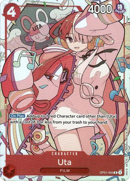 Uta (Premium Card Collection -Uta-) OP01-005