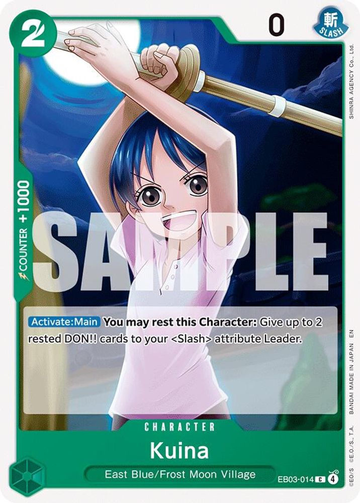 Kuina OP12-026 Uncommon Promotion Cards Foil