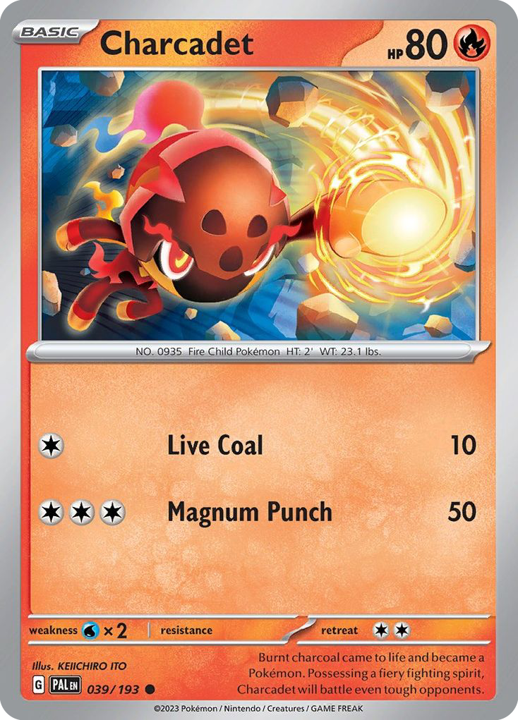 Charcadet 039/193 Common Paldea Evolved