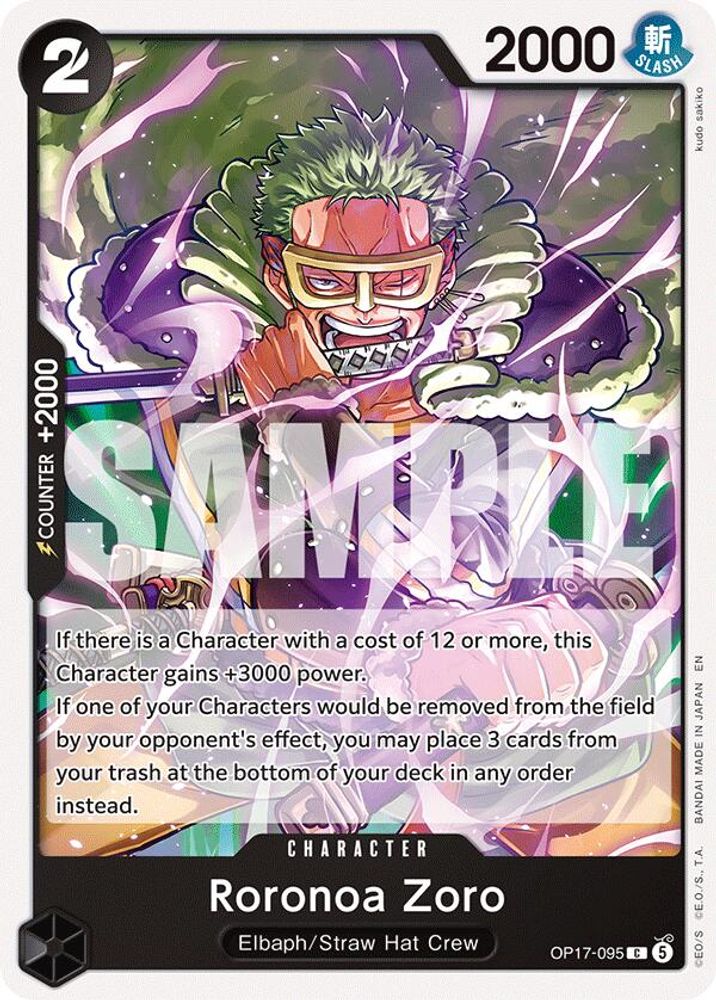 Roronoa Zoro (095) OP17-095
