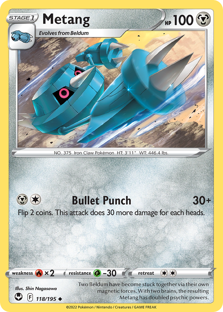 Metang 118/195 Uncommon Silver Tempest