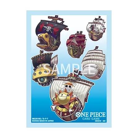 One Piece Card Game Official Sleeves: Limited Edition Vol.6 - Grand Ship Collection (70-Pack)