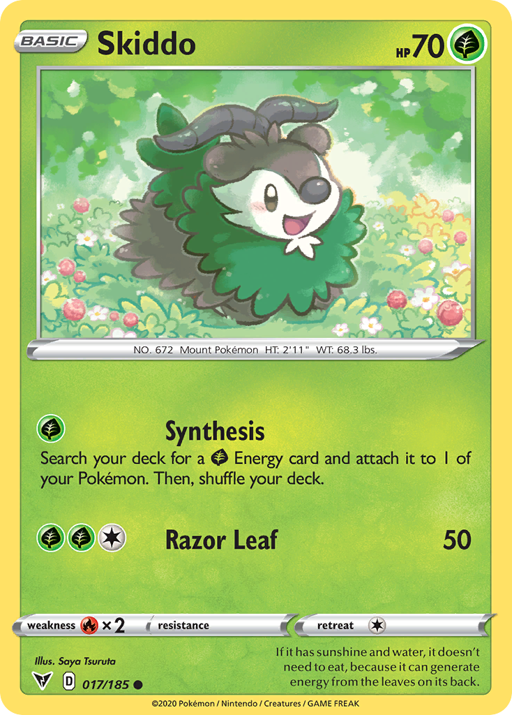 Skiddo 017/185 Common Vivid Voltage