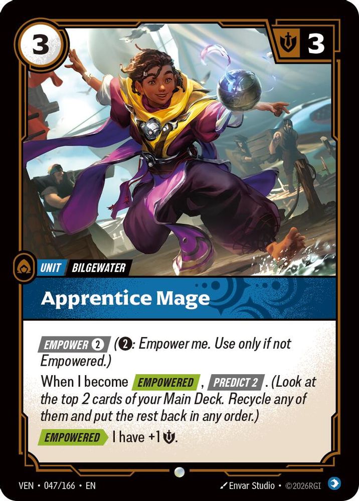 Apprentice Mage 047/166 Common Vendetta Foil