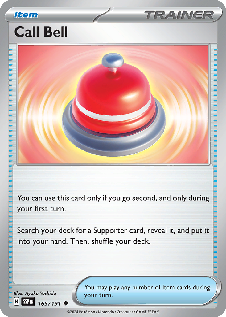 Call Bell 165/191 Uncommon Surging Sparks
