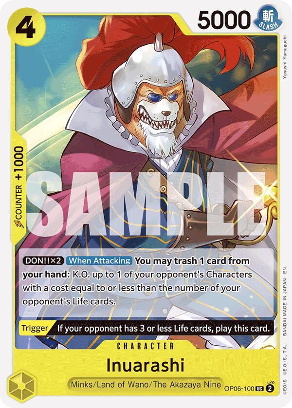 Inuarashi (Reprint) OP06-100