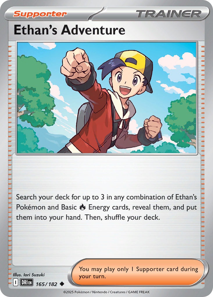 Ethan's Adventure 165/182 Uncommon Destined Rivals Reverse Holo