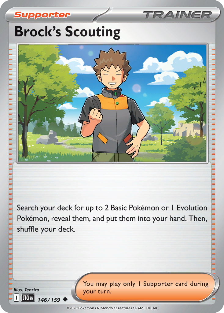 Brock's Scouting 146/159 Uncommon Journey Together
