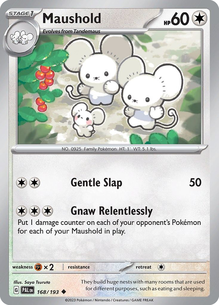 Maushold 168/193 Uncommon Paldea Evolved