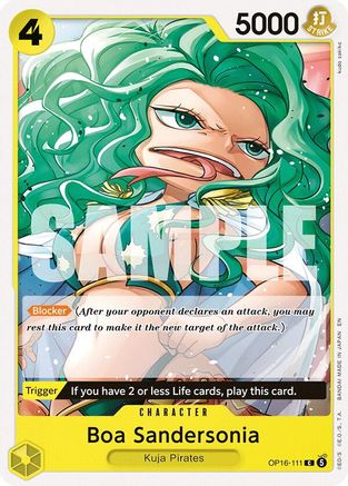 Boa Sandersonia OP16-111 Common The Time of Battle