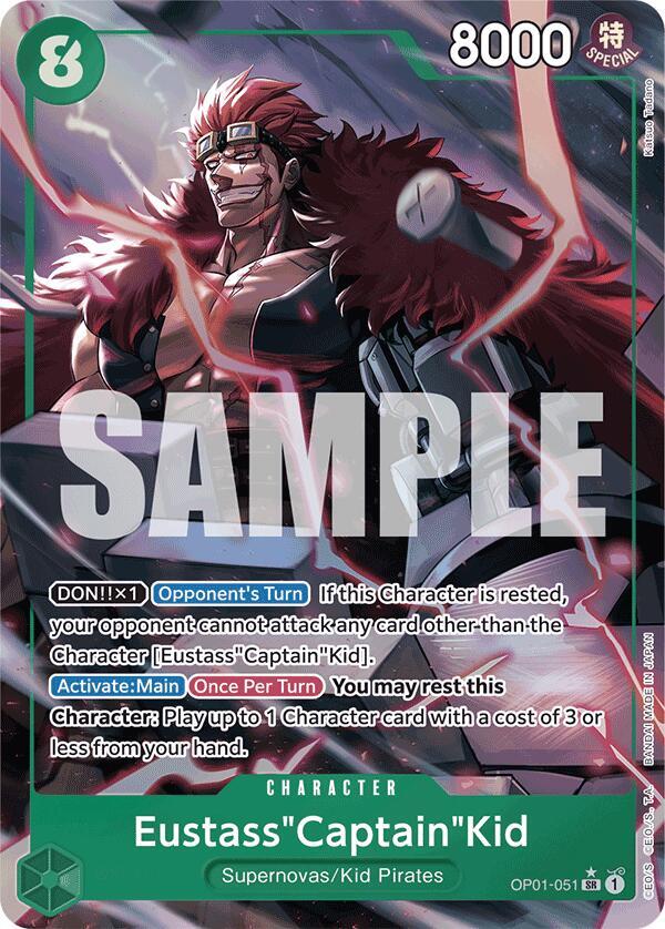 Eustass"Captain"Kid (Alternate Art) OP01-051