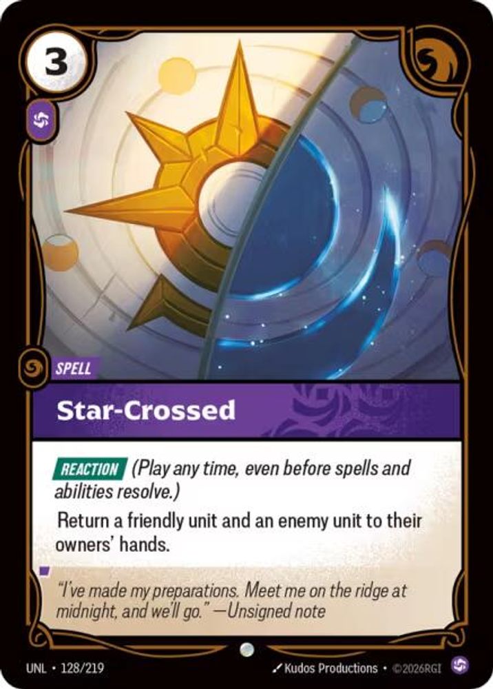 Star-Crossed 128/219 Common Unleashed