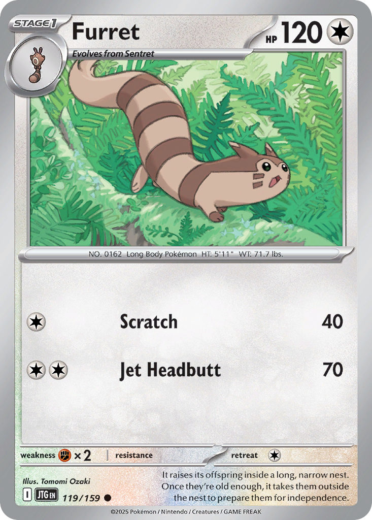 Furret 119/159 Common Journey Together