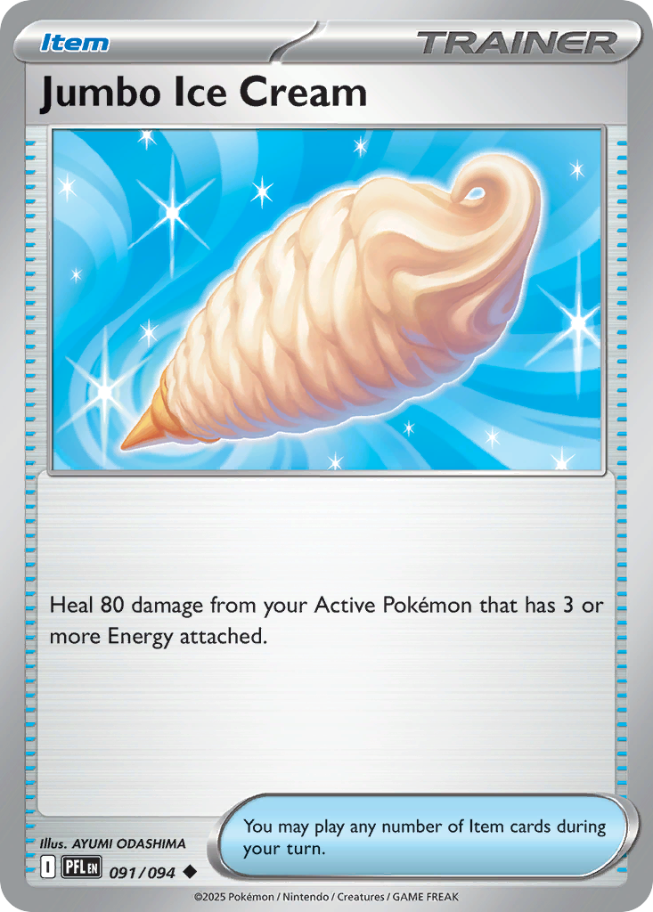 Jumbo Ice Cream 091/094 Uncommon Phantasmal Flames