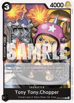 Tony Tony.Chopper OP16-090 Common The Time of Battle