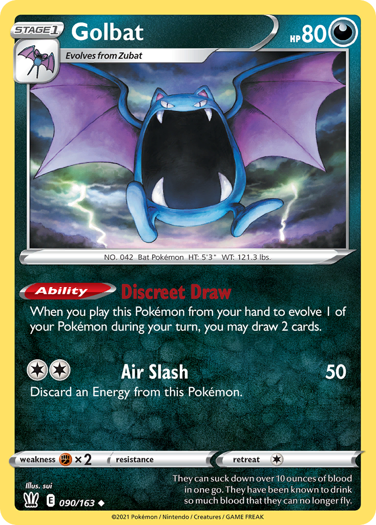 Golbat 090/163 Uncommon Battle Styles